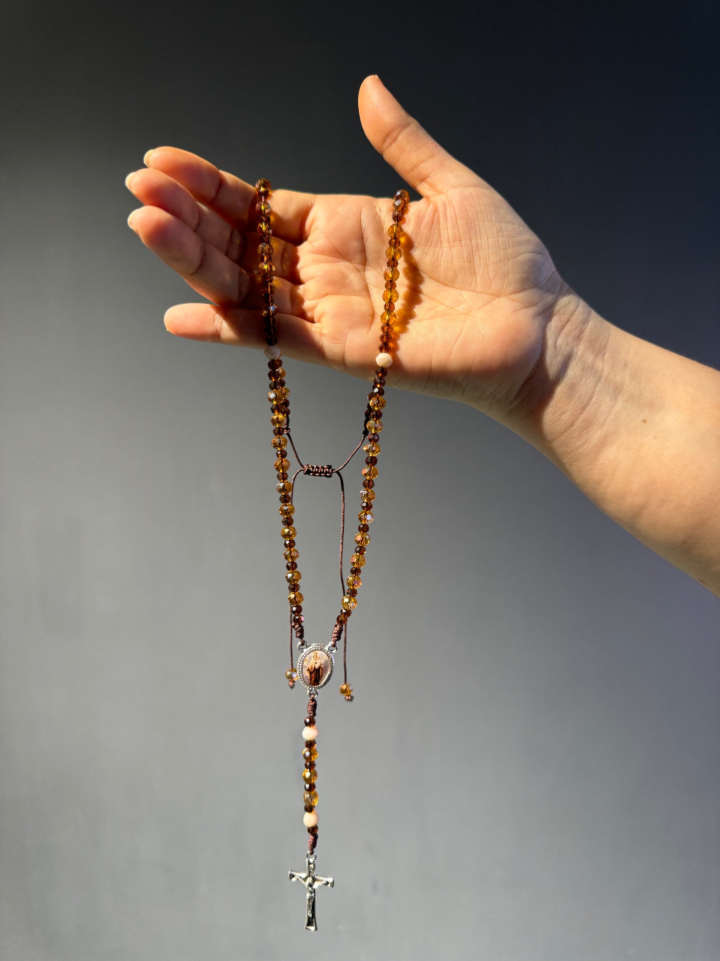Rosario ajustable Virgen del Carmen